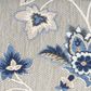 Nourison Aloha ALH31 7"10" x 10"6" Blue and Grey Indoor/Outdoor Area Rug, , large