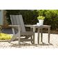 Signature Design by Ashley Visola Adirondack Chair in Gray, , large