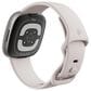 Fitbit Sense 2 Advanced Health Smartwatch Platinum Aluminum Case with Lunar White Band, , large