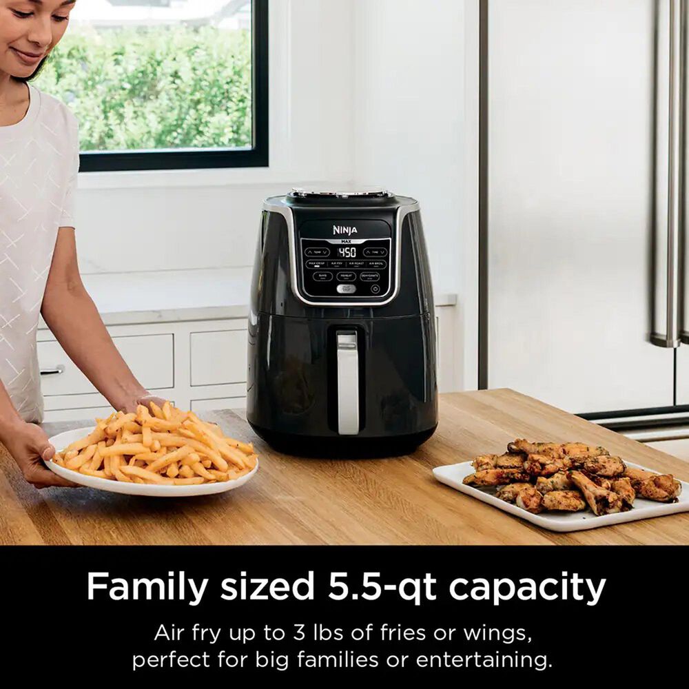 Euro Pro Ninja Air Fryer Max XL in Grey and Black