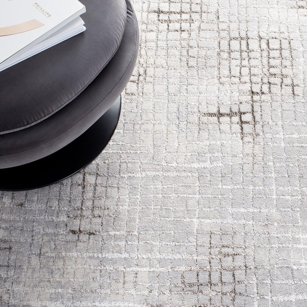 Safavieh Orchard Geometric 8&#39; x 10&#39; Grey and Light Grey Area Rug, , large