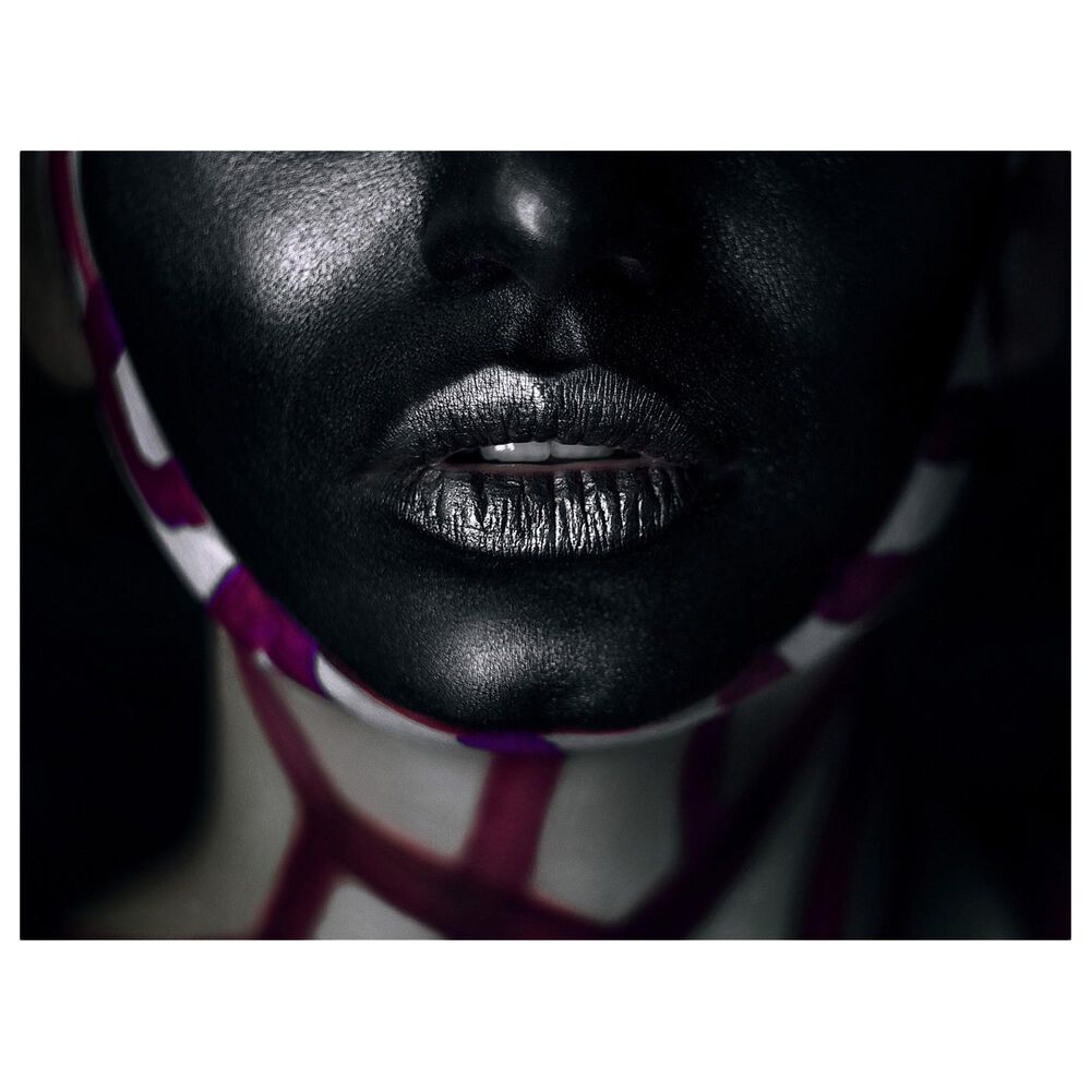 Timberlake Ivan Kovalev 'Showbiz' 35" x 47" Canvas Art in Black/Grey/Wine, , large