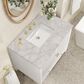James Martin Vanities Myrrin 36" Vanity in Bright White with 3 cm Victorian Silver Quartz Top, , large