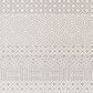 Surya Lavadora 9"3" x 12" Gray and Light Gray Area Rug, , large