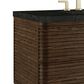 James Martin Allamari 36" Single Bathroom Vanity in Sable with 3 cm Phantome Eclos Top and Rectangular Sink, , large