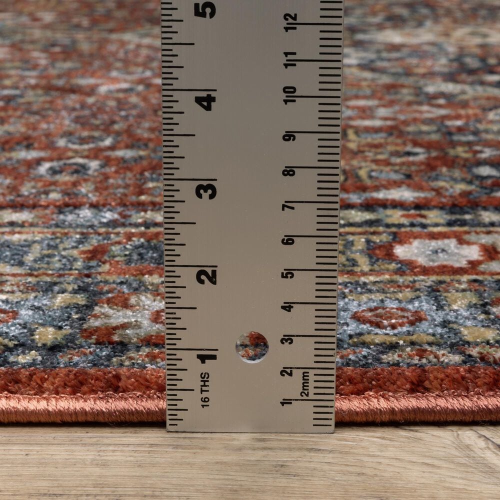 Oriental Weavers Eliana Red and Multicolor 3&#39;3&quot; x 5&#39; Area Rug, , large