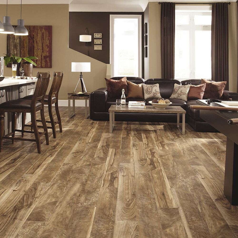 Mannington Heritage Buckskin 6" x 48" Luxury Vinyl Plank, , large