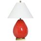 Flair Industries Glass Table Lamp in Rouge, , large