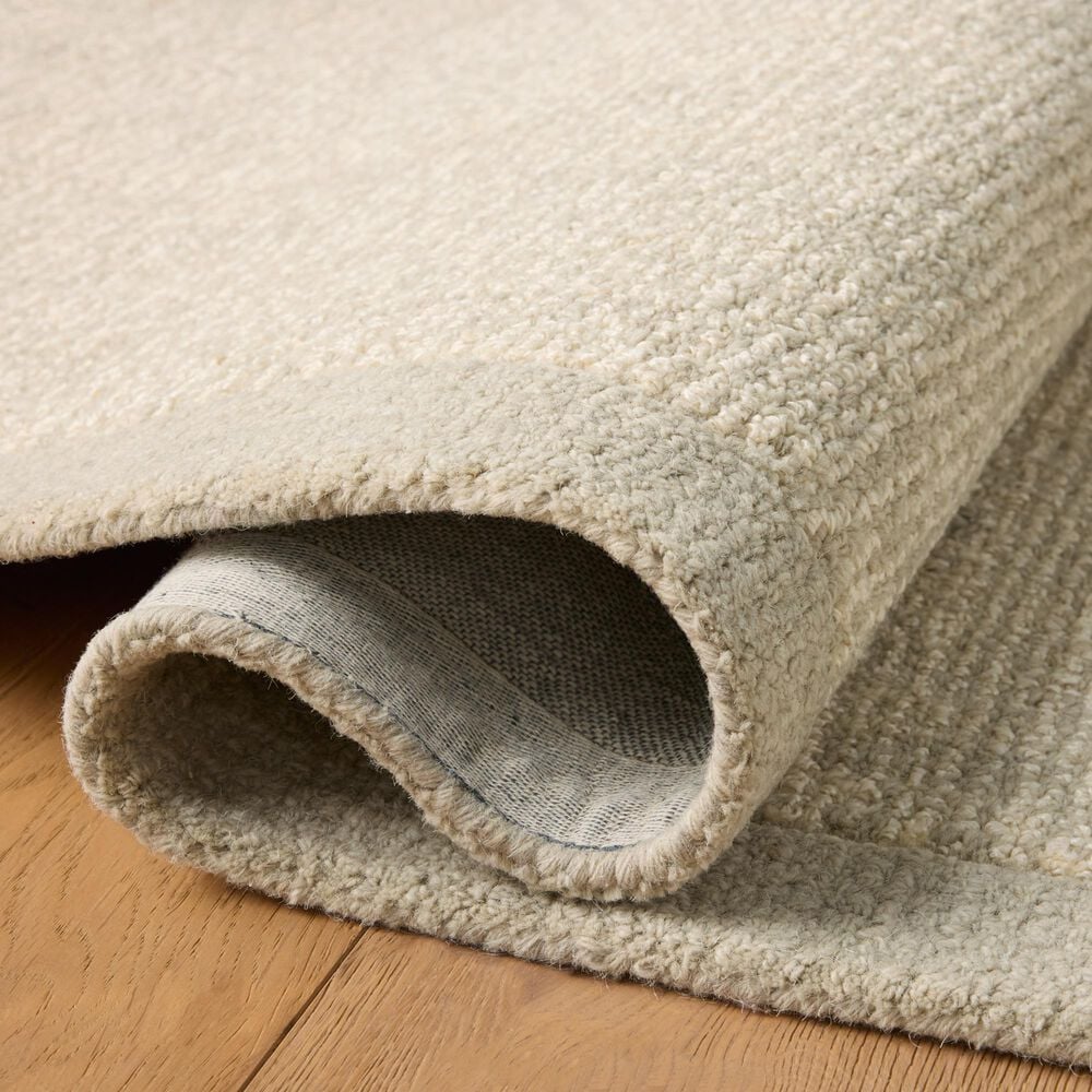 Magnolia Home Henley Ivory and Silver 3&#39;6&quot; x 5&#39;6&quot; Area Rug, , large