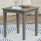 Ashley Visola Square End Table in Gray, , large
