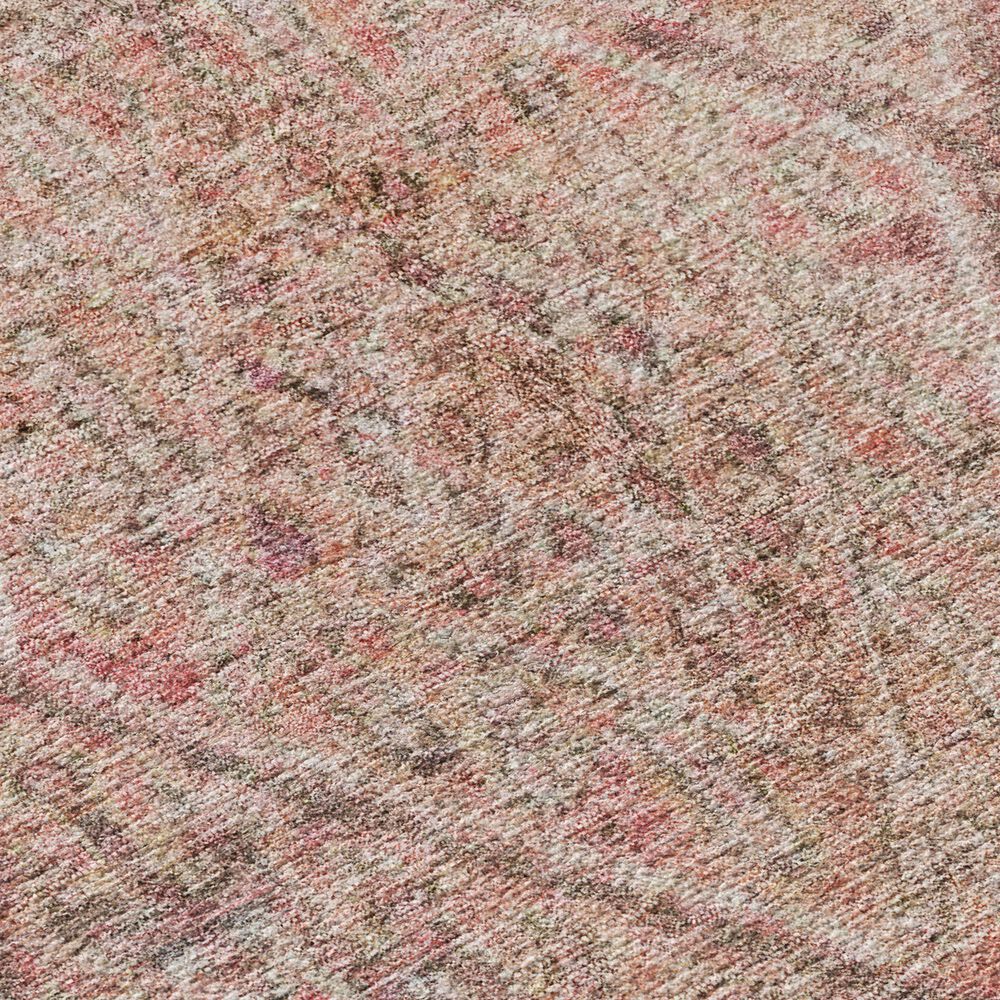 Dalyn Rug Company Karaj KJ10 8&#39; Round Pink Indoor/Outdoor Area Rug, , large