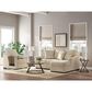 Ashley Lango Stationary Queen Sofa Chaise Sleeper in Jute, , large