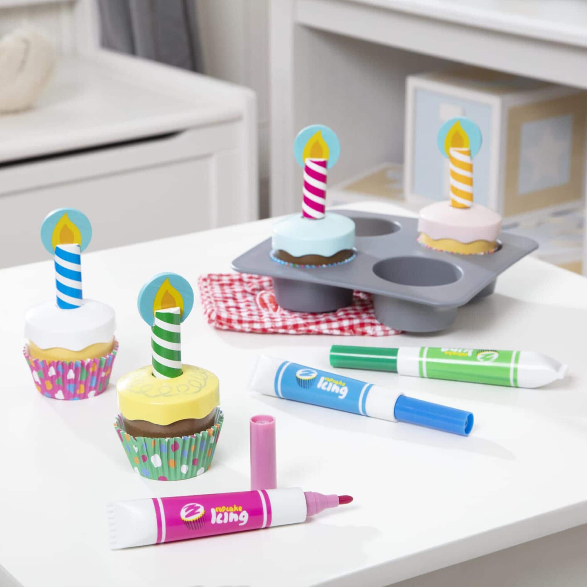 Melissa Doug Bake and Decorate Cupcake Set NFM