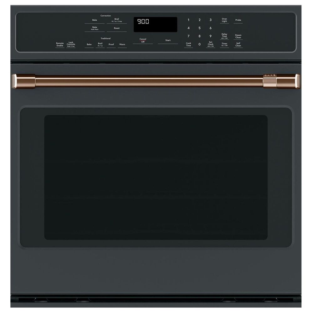 Cafe Handle Kit for Single Wall Oven in Brushed Copper, , large