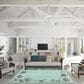 Dalyn Rug Company Seabreeze 9" x 12" Lagoon Area Rug, , large