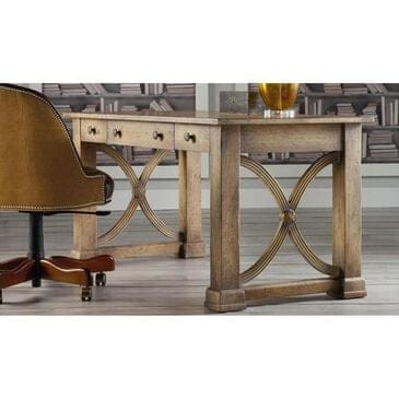 Hooker Furniture Melange Architectural Writing Desk with 3 Drawers, , large