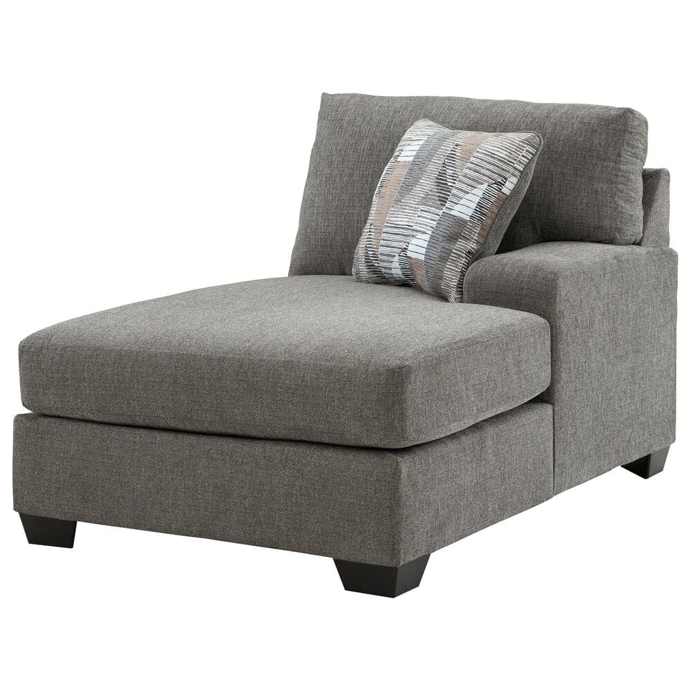 Ashley Clarington 2-Piece Symmetrical Super Chaise in Greystone, , large