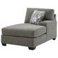 Ashley Clarington 2-Piece Symmetrical Super Chaise in Greystone, , large