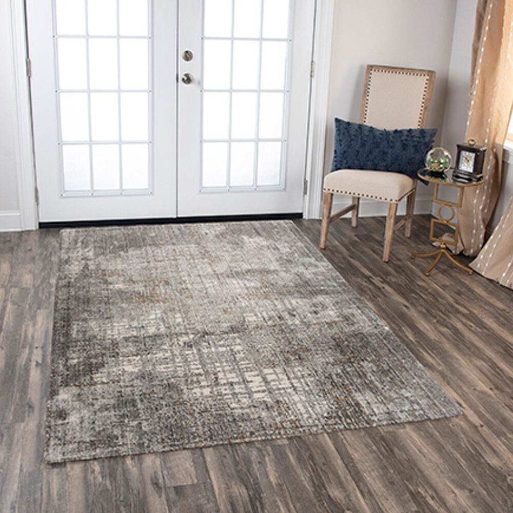 RIZZY Ankara ANK736 8&#39; x 10&#39; Gray Area Rug, , large