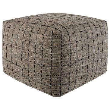 Surya Island Vibe Pouf in Black and Brown, , large