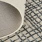Feizy Maddox 10" x 14" Ivory and Charcoal Area Rug, , large