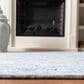 Safavieh Micro-Loop MLP504M 2"3" x 11" Light Blue and Ivory Runner, , large