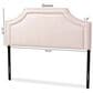Baxton Studio Avignon Queen Upholstered Headboard in Light Pink, , large