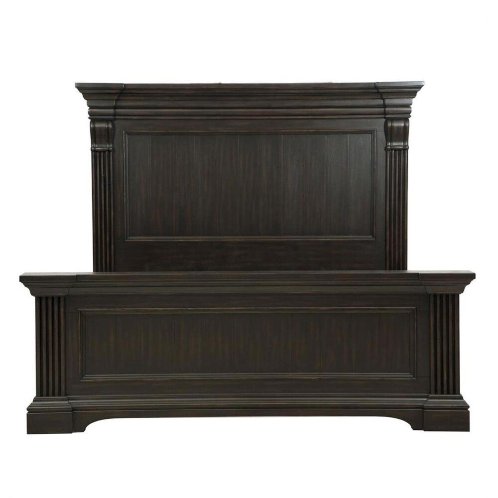 Chapel Hill Caldwell Queen Bed Panel in Dark Expresso, , large