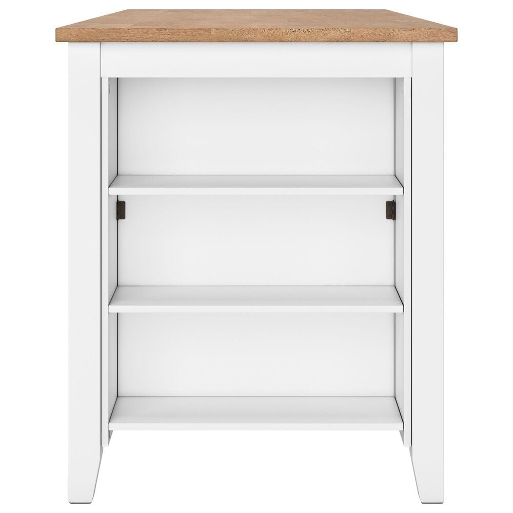 Ashley Gesthaven Counter Height Table in Light Natural and White - Table Only, , large