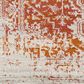Surya Harput HAP-1019 2" x 3" Orange, Gray and Garnet Scatter Rug, , large