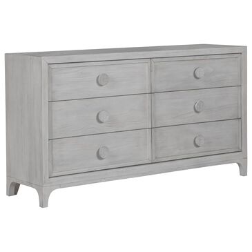 Urban Home Boho Chic 6 Drawer Dresser in Washed White, , large