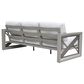 Steve Silver Co. Dalilah 4-Piece Patio Conversation Set in Off-White, , large