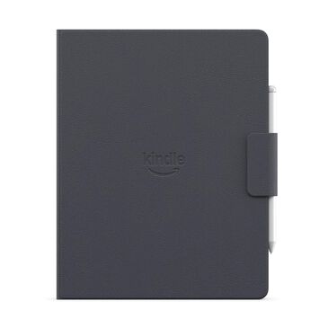 Amazon Kindle Scribe Folio Cover with Magnetic Attach - Plant-Based Leather in Graphite, , large