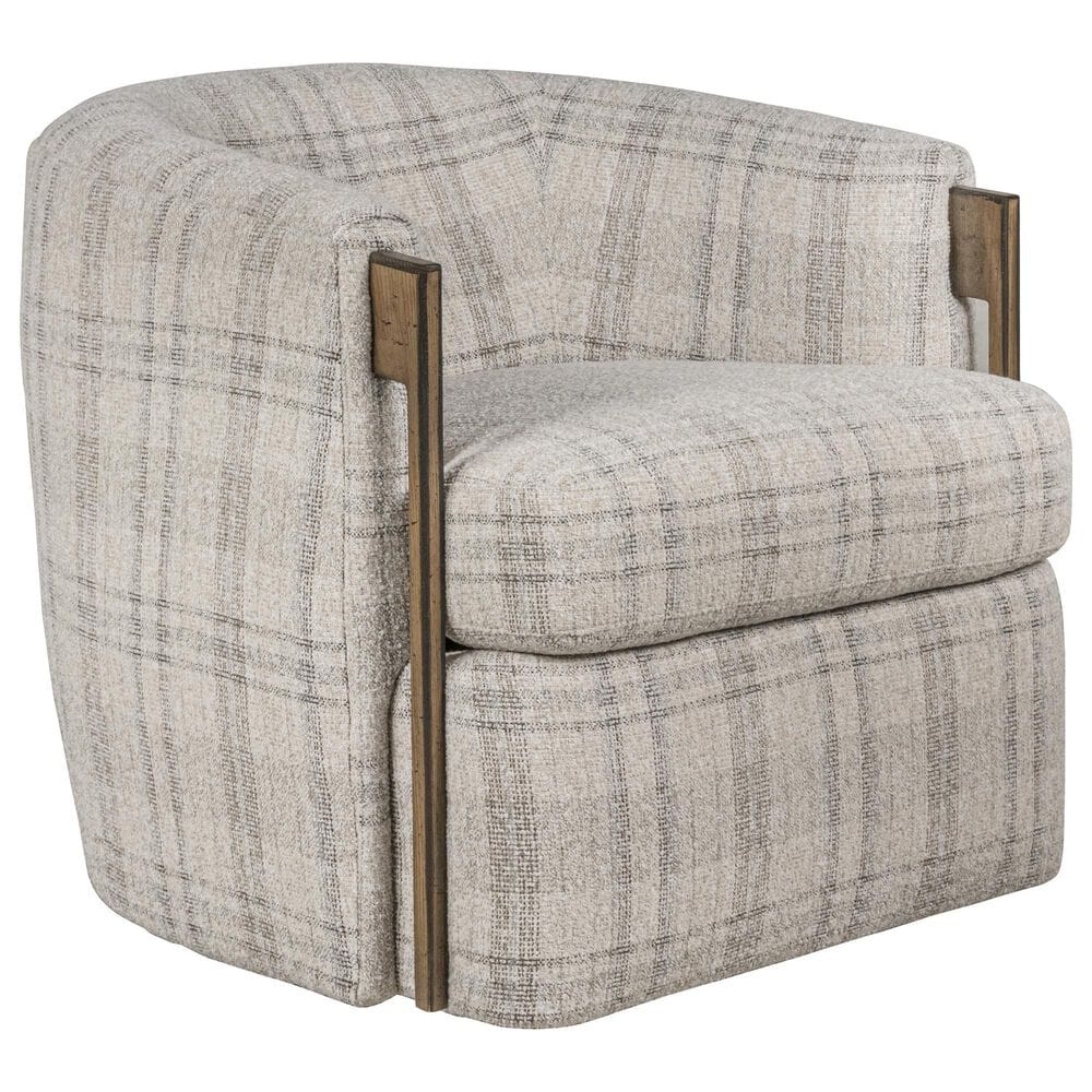 Sam Moore Camden Swivel Chair in Oatmeal, , large