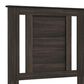 Lemoore Essential Twin Panel Headboard with Side in Grey Walnut, , large