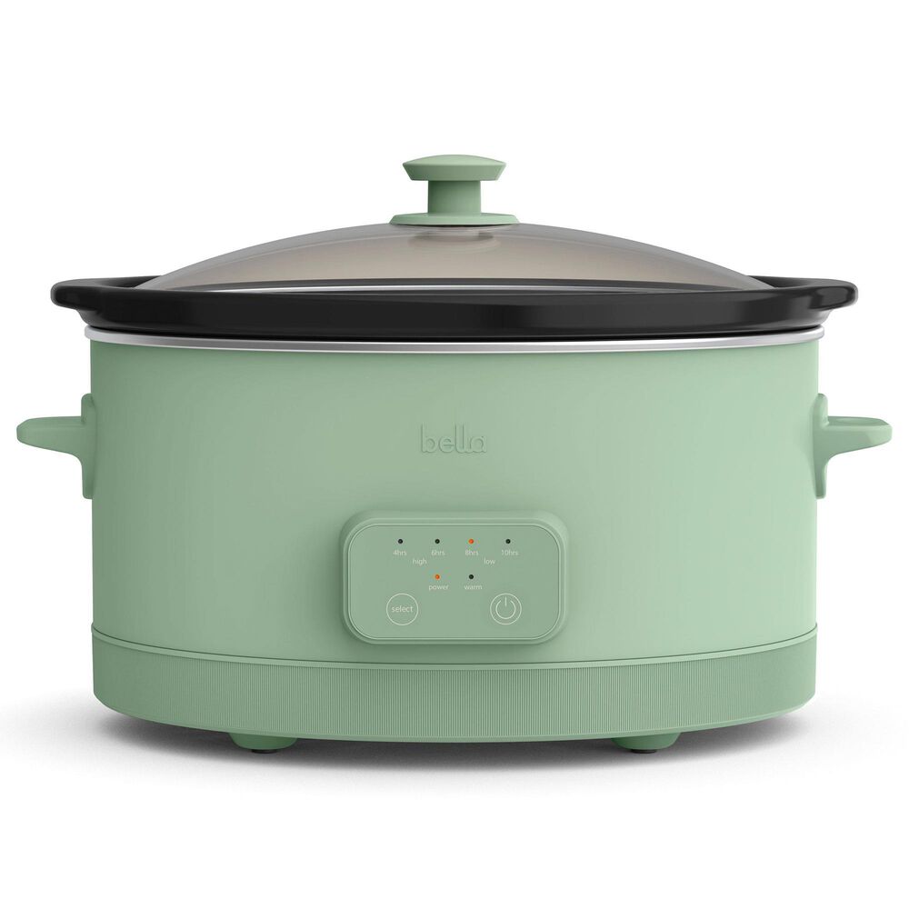 Bella 6-Quart Programmable Slow Cooker in Seaglass, , large