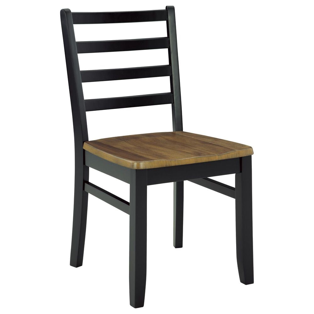 Ashley Blondon 7-Piece Rectangular Dining Set in Brown and Black, , large