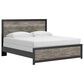 Ashley Broachmyn 4-Piece King Panel Bedroom Set in Black and Gray, , large