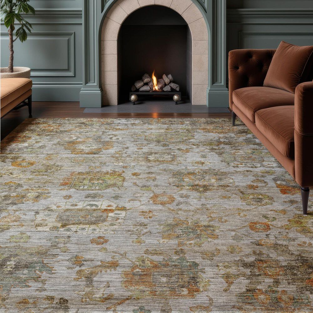 Dalyn Rug Company Aristo Silver 8' x 10' Area Rug, , large