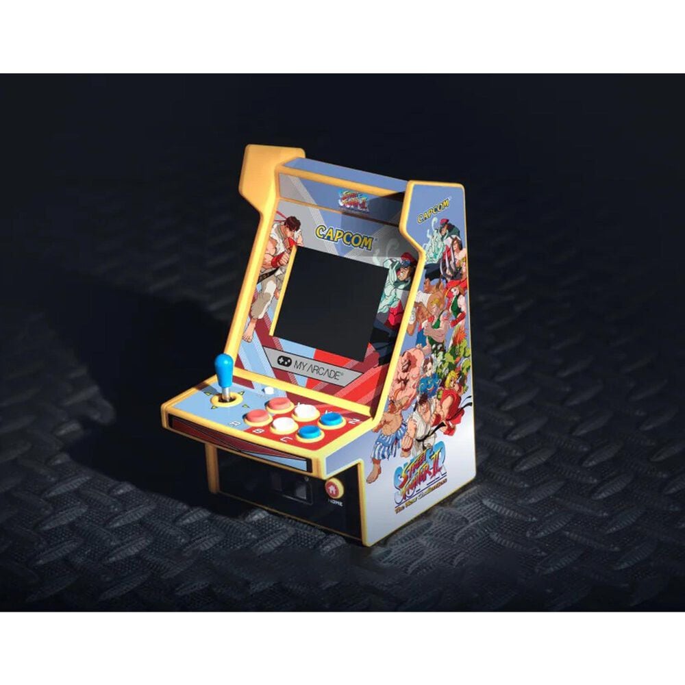 My Arcade Super Street Fighter II Micro Player Pro Portable Retro Arcade in Yellow, , large
