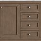 James Martin Vanities Chicago 72" Double Bathroom Vanity in Whitewashed Walnut with 3 cm Victorian Silver Quartz Top and Rectangular Sinks, , large
