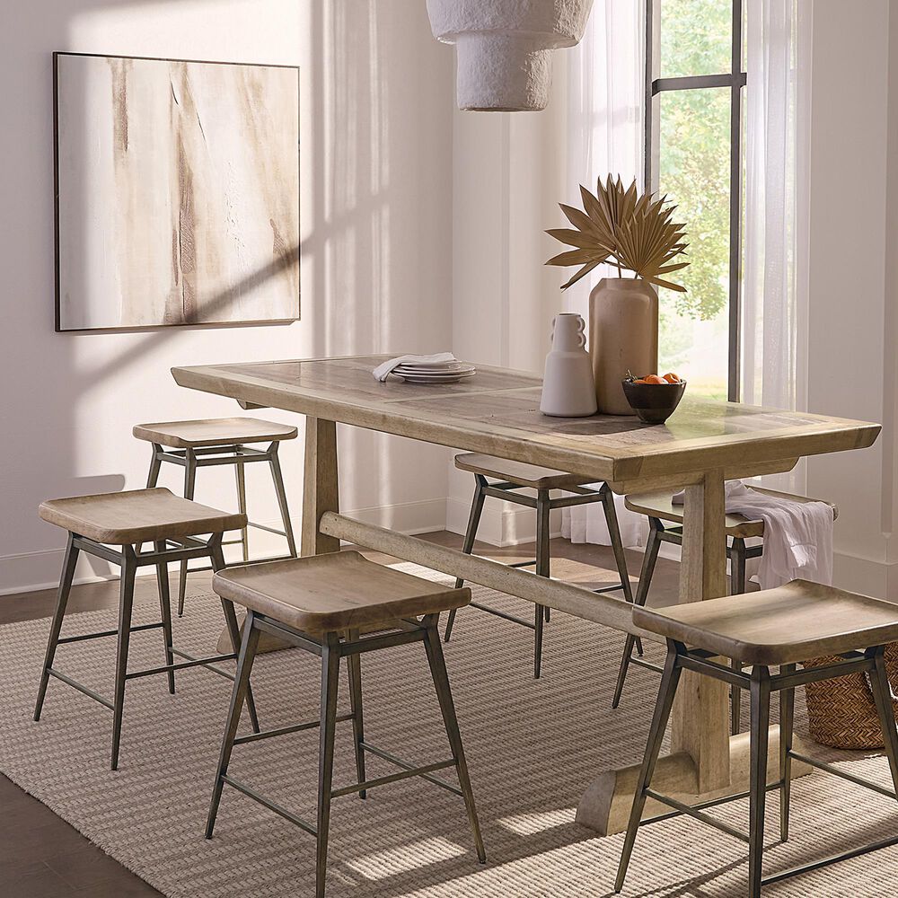 Hooker Furniture Vineyard Row Friendship Dining Table in Sonoma - Table Only, , large