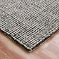 37B Criss Cross 81297GRY Gray 10" x 14" Area Rug, , large