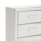 Ashley Zuraleus 5-Piece California King Upholstered Platform Bedroom Set in Matte White, , large