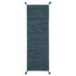 Safavieh Montauk 2"3" x 6" Blue and Black Runner, , large