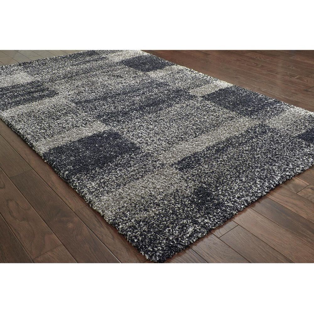 Oriental Weavers Henderson 531Z 9&#39;10&quot; x 12&#39;10&quot; Grey and Charcoal Area Rug, , large