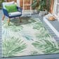 Safavieh Barbados BAR590 6"6" x 9"4" Green and Teal Indoor/Outdoor Area Rug, , large