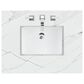James Martin Vanities Breckenridge 30" Single Bathroom Vanity in Serenity Blue with 3 cm Ethereal Noctis Quartz Top and Rectangular Sink, , large