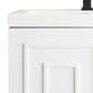 James Martin Vanities Alicante 24" Single Bathroom Vanity in Glossy White with 5 cm White Glossy Resin Top and Rectangular Sink, , large