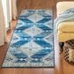 Safavieh Madison MAD615N 2"3" x 12" Navy and Creme Runner, , large
